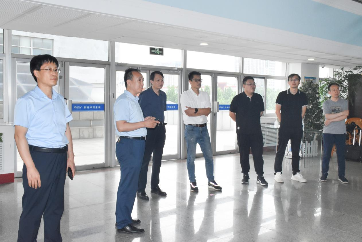 浙江大学及山东省科学院专家组莅临环球软件洽谈合作